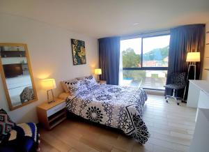 Modern loft in Bogotás international center