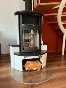 ruhig gelegenes Ferienhaus mit Kamin