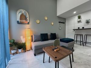 Maisons de vacances La lyonnaise dans la jungle urbaine : photos des chambres