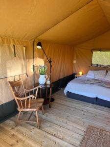 Een luxe safari tent