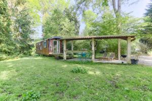 Maisons de vacances La Roulotte a 10min de Disneyland Paris - Cabane & Cabanon : photos des chambres