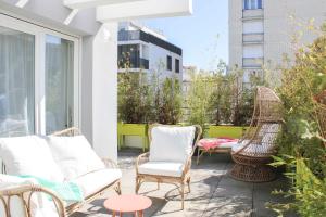Appartements Apartment with balcony at the gates of Paris : photos des chambres