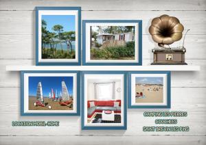 Maisons de vacances HOME-COSY - 6 pers - 40 m2 3 CH - 2 SDB et 2 WC : photos des chambres