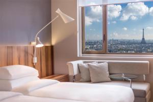 Hotels Hyatt Regency Paris Etoile : Chambre Lits Jumeaux de Luxe - Vue sur Tour Eiffel