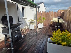 Maisons de vacances Maison familiale en bord de mer avec JACUZZI : Maison 4 Chambres