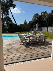 Villa avec piscine 8p autour du golf