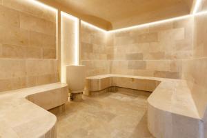 Luxury ultramodern in club house building with poolspa