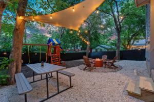 East Austin Retreat with Patio, Grill, Hot Tub, & Swing Set