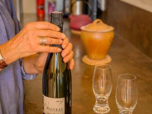 Maison troglodyte de charme avec salle de jeux et spa à Vouvray - FR-1-381-87