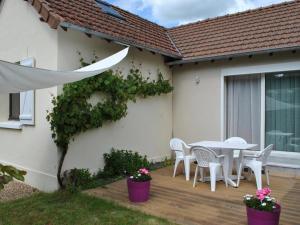Maisons de vacances Charmante maisonnette avec jardin, proche des chateaux de la Loire et de Tours - FR-1-381-230 : photos des chambres