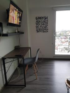 Centrally located loft with amazing views of volcanoes