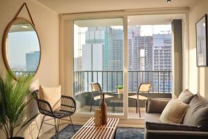 HOM I Depto 2D2B Nunoa 4PAX con Estacionamiento