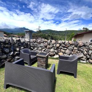 Casa completa con Vistas al Volcán y hogueras para el frío de la noche