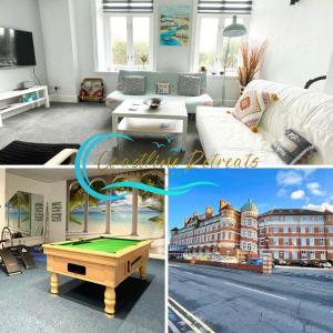 Burlington Mansions - FREE ALLOCATED PARKING - 8 mins walk to the beach - Gym - Pool Table - Brought to you by Coastline Retreats