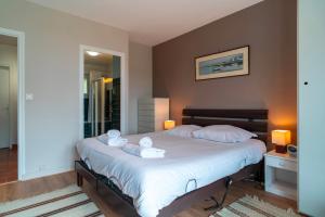 Maisons de vacances Cote Mer - Maison familiale acces prive a la plage : photos des chambres