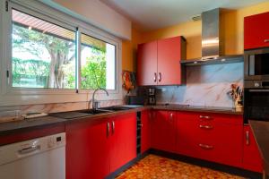 Maisons de vacances Cote Mer - Maison familiale acces prive a la plage : photos des chambres