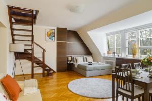Lumina duplex apartment in Old Town Warsaw