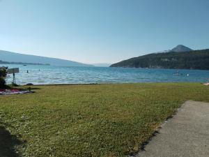 Appartements Superbe Duplex les pieds dans l'eau Vue Lac et Chateau avec Plage et parking Prives : photos des chambres
