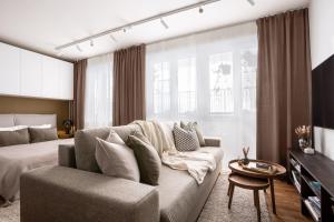 Modern studio with terrace