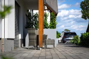 One-Bedroom Apartment with Patio room in Deluxe apartments BB Bled