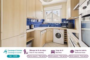 Vue mer - Appartement pour 6 - 5 m de la plage