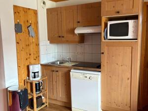 Appartement T2 proche des pistes avec balcon et accès Wi-Fi - FR-1-807-71