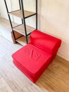 Appartements Studio wifi, parking privatif prive, clim, proche plage et polygone riviera : photos des chambres