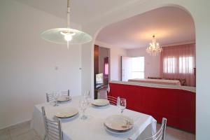 Potidaias olives tree field house