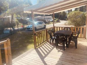 Mobil-home climatisé à 5 min de la mer, charmant