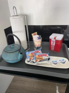 Appartements Studio-Champagne Lanson-Proche Hopitaux-Universites-Parc Leo Lagrange : photos des chambres