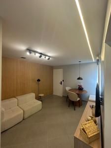 Apartamento moderno com 2 quartos e cama queen-size