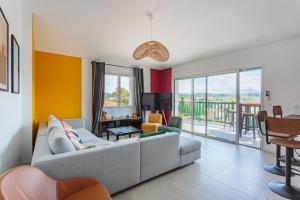 Appartements Bel appartement avec terrasse vue rhune, parking et proche des plages de Bidart : photos des chambres