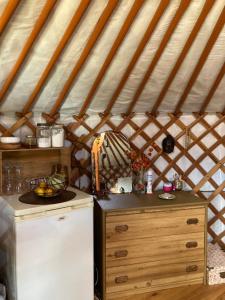 Campings Yourte a la ferme : photos des chambres