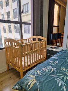 Linda Apartment-ICON56-District4-3mins to center dtrc1- INFINITY POOL- AWESOME ROOFTOP