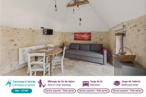 Ancienne ferme renovée pour 6 en 2 logements