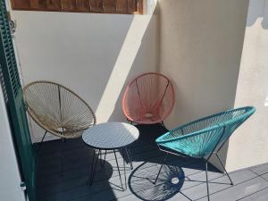 Appartements Beautiful - private terrace - Wi-Fi - air conditioning : photos des chambres