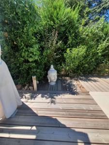 Villas Maison 8 personnes avec piscine chauffee en Ardeche Safari Peaugres : photos des chambres