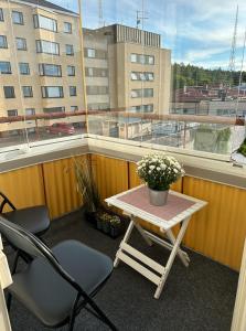 Valoisa 44,5 m2 kaksio Lahden keskustassa