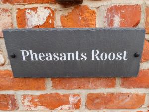 Pheasants Roost