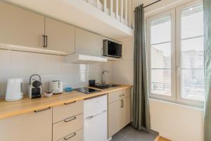 Delicate studio bathed in sunlight