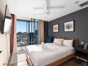 Cityview Trendy Valley Centre 1Bed Carpark n Pool