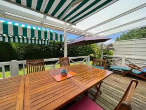 Bungalow avec jardin à côté du port