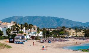 Short walk to La Cala de Mijas beach, Town and Market place