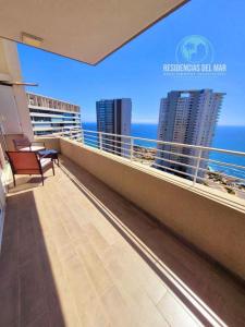 Departamento con Hermosa Vista Al Mar En Concon