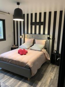 Maisons de vacances Das Atelier Veulais : photos des chambres