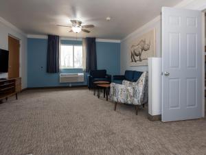 Deluxe King Suite room in Hotel Pommier