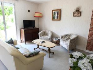 Maisons de vacances Maison calme pres plage Govelins, jardin, BBQ, equipements modernes, ideal familles - FR-1-639-47 : photos des chambres