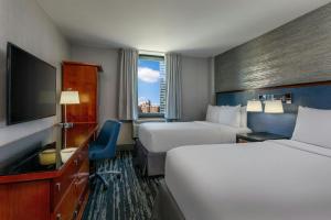 Double Room with Two Double Beds and View room in Fairfield Inn & Suites By Marriott New York Manhattan/Times Square