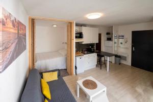 Appartements Residence du Centre Joli studio renove avec coin nuit terrasse et parking prive : photos des chambres