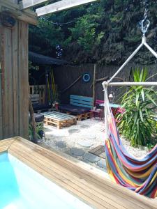 B&B / Chambres d'hotes La Cabane Bordeaux St Augustin : photos des chambres
